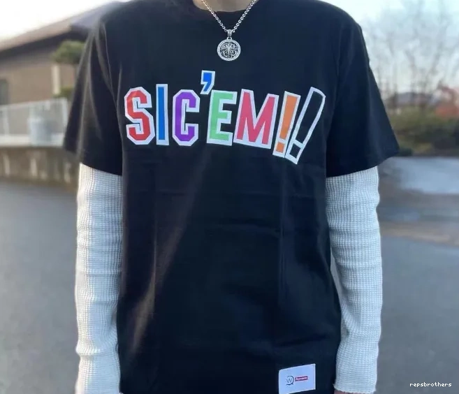 Letter White Tee Black S ￥99 M XL L and WTAPS Color  Sic'em! 21FW 0623